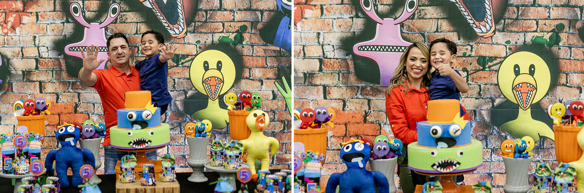 fotografias do aniversário de 5 anos do Felipe no buffet spasso kids no bairro do tatuape zona leste de sao paulo sp