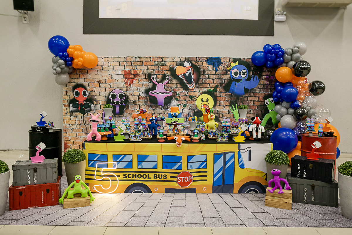 fotografias do aniversário de 5 anos do Felipe no buffet spasso kids no bairro do tatuape zona leste de sao paulo sp