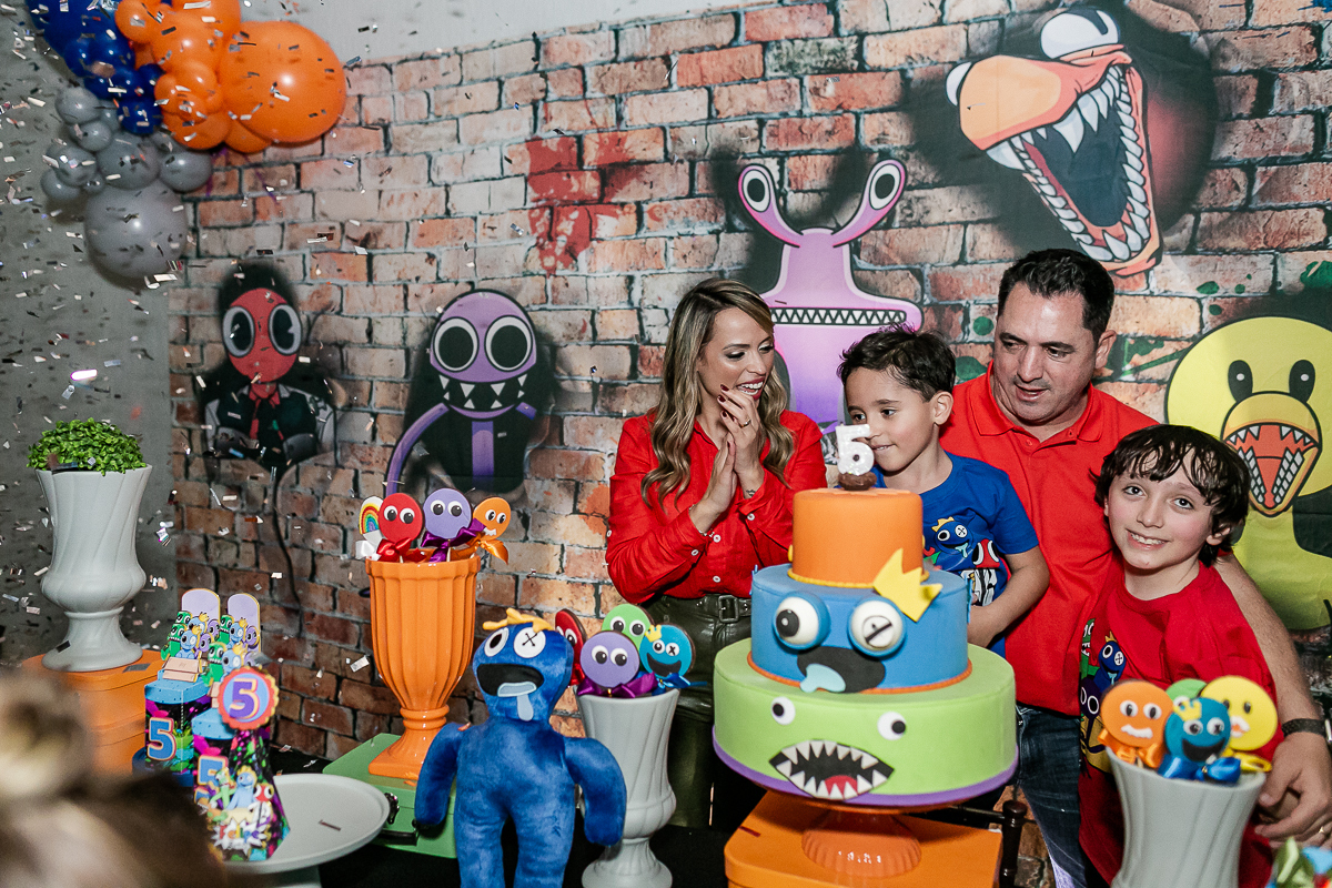 fotografias do aniversário de 5 anos do Felipe no buffet spasso kids no bairro do tatuape zona leste de sao paulo sp