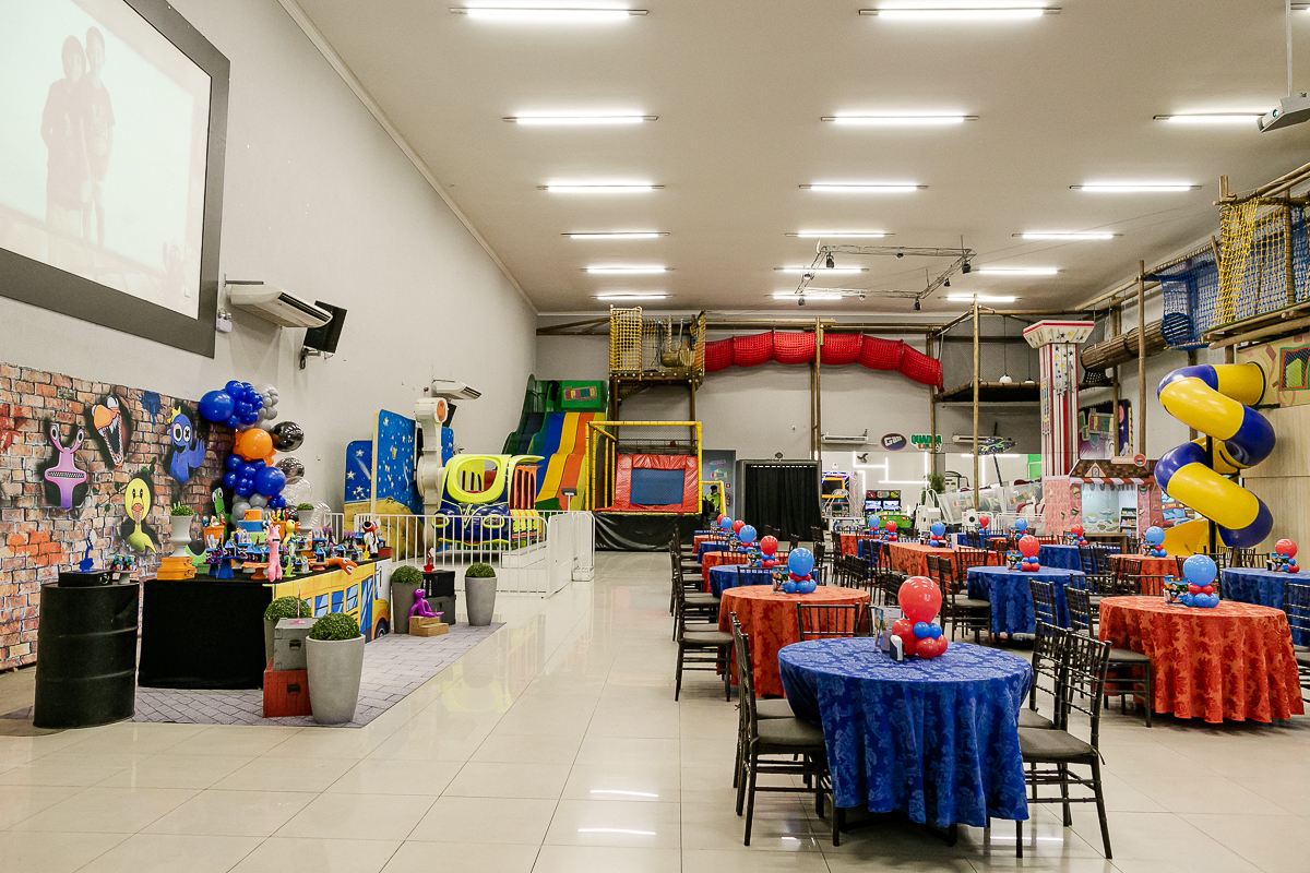 fotografias do aniversário de 5 anos do Felipe no buffet spasso kids no bairro do tatuape zona leste de sao paulo sp