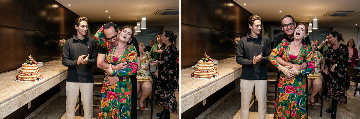 fotografias do aniversário de 58 anos da Rosa no salão de festas do condominio no bairro do brooklin zona sul de sao paulo sp