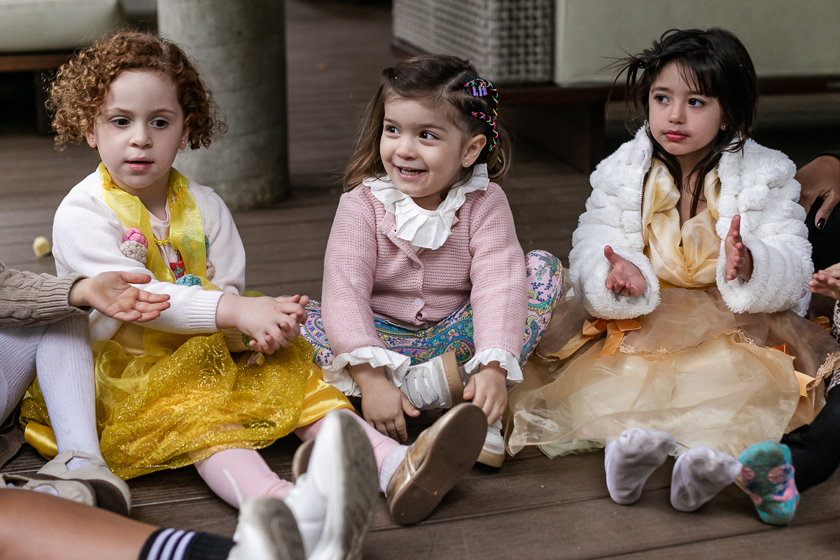 fotografias do aniversário de 4 anos da Liz com o tema branca de neve no condominio no brooklin zona sul sao paulo sp