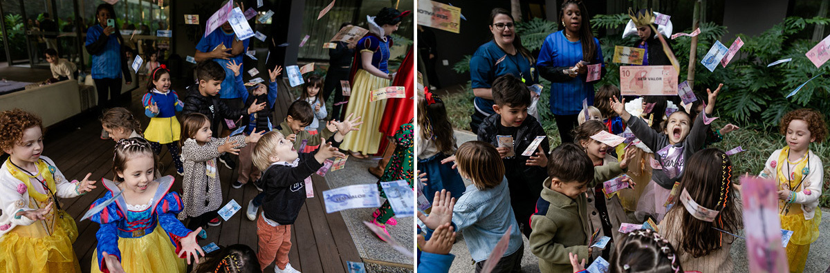 fotografias do aniversário de 4 anos da Liz com o tema branca de neve no condominio no brooklin zona sul sao paulo sp