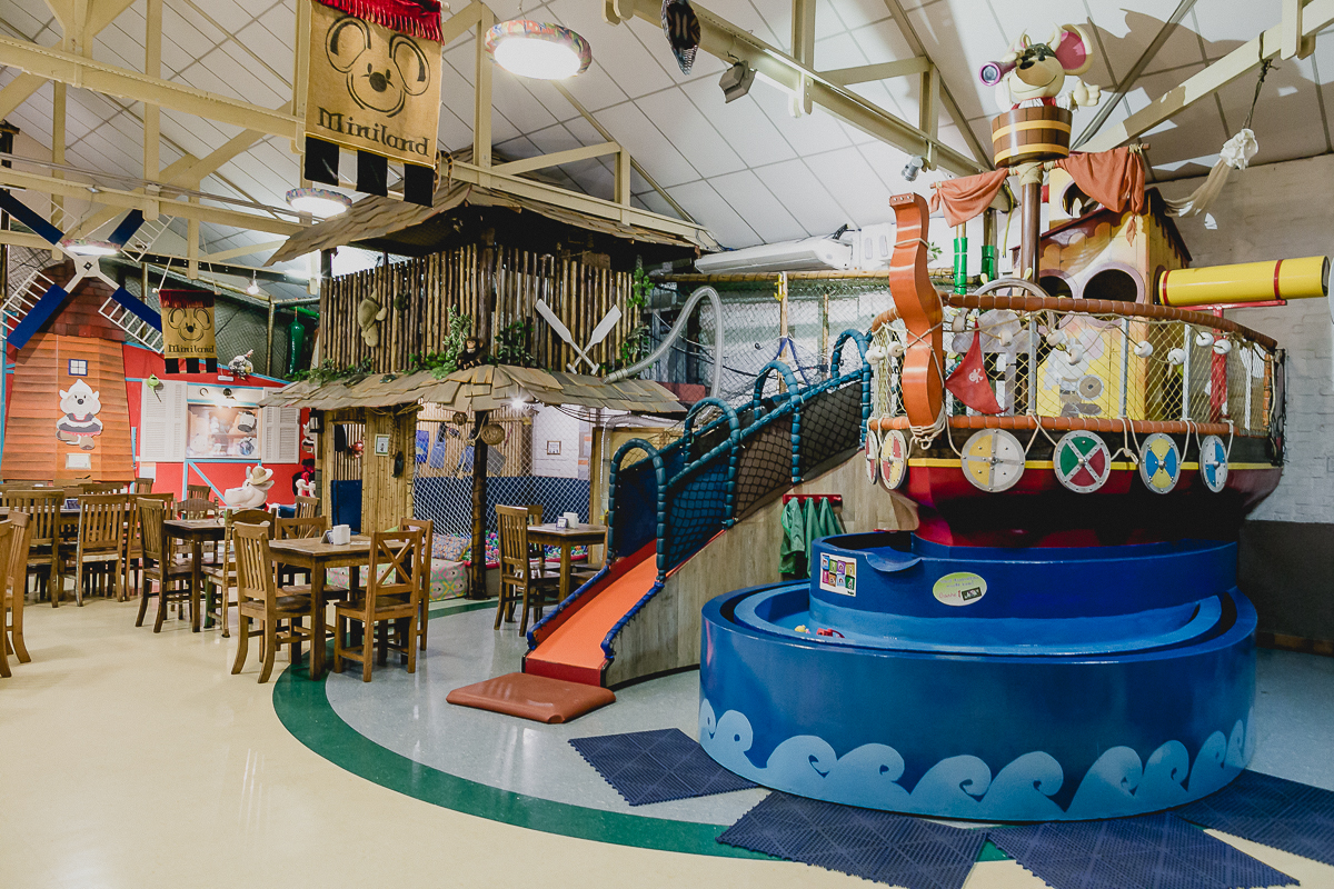 interior do buffet miniland I localizado no tatuape sp