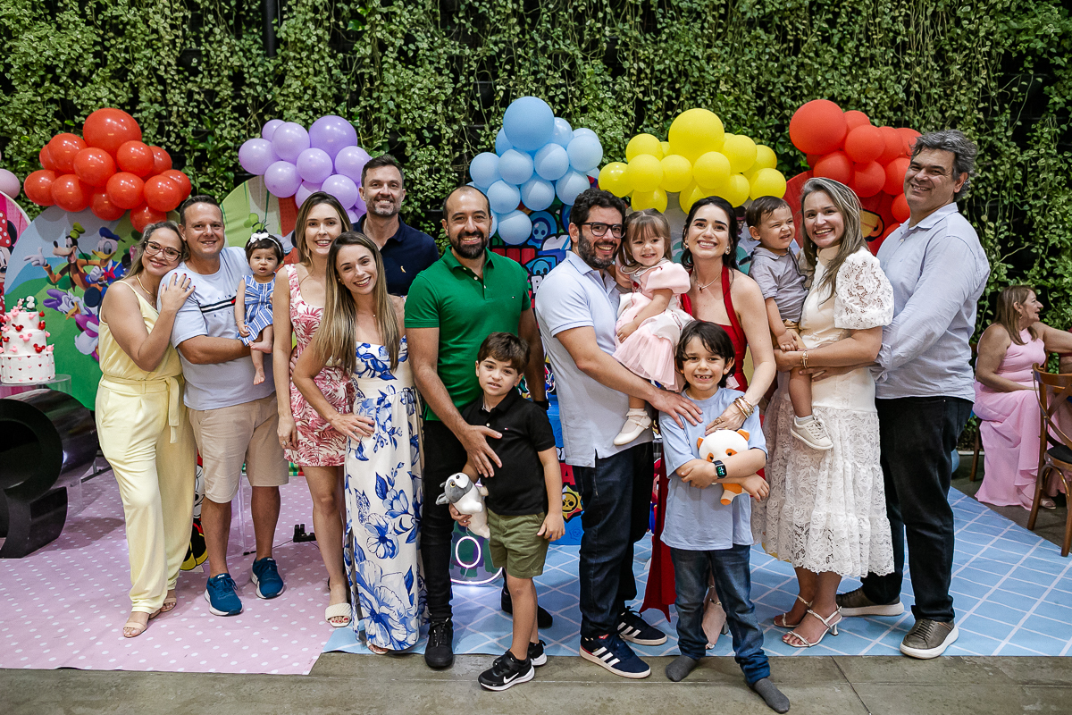 fotografias do aniversário de 8 anos do gabriel e 2 anos da leticia com o tema brawl star e mickey mouse no buffet espaço la vem o sol na vila olimpia zona sul de sao paulo sp