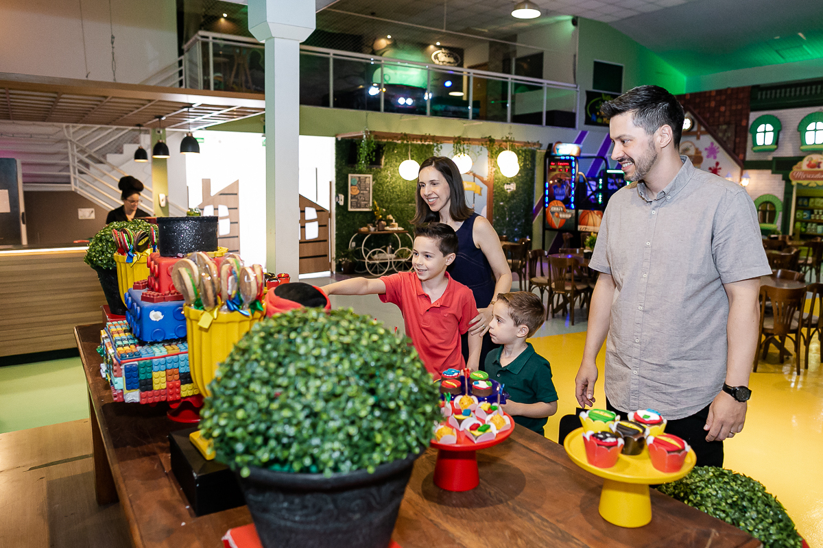 fotografias do aniversário de 8 anos do guilherme com o tema lego ninja no buffet villa pé de marmelo no belenzinho mooca zona leste de sao paulo sp