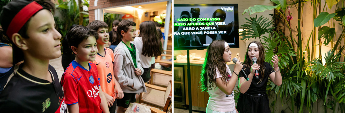 fotografias do aniversário de 11 anos do josé henrique no quintal de casa em são paulo sp