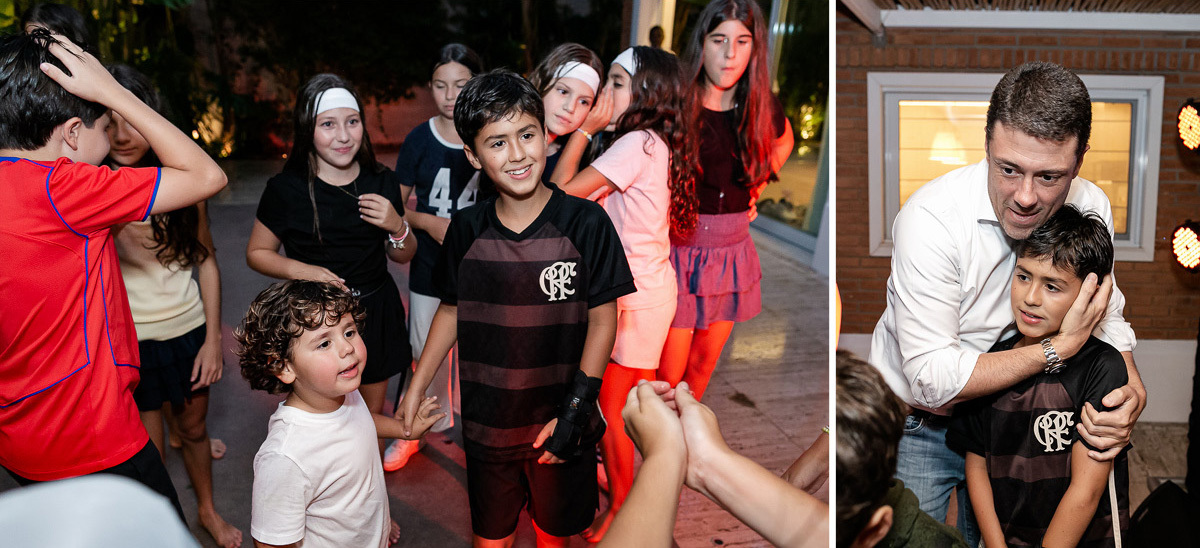 fotografias do aniversário de 11 anos do josé henrique no quintal de casa em são paulo sp