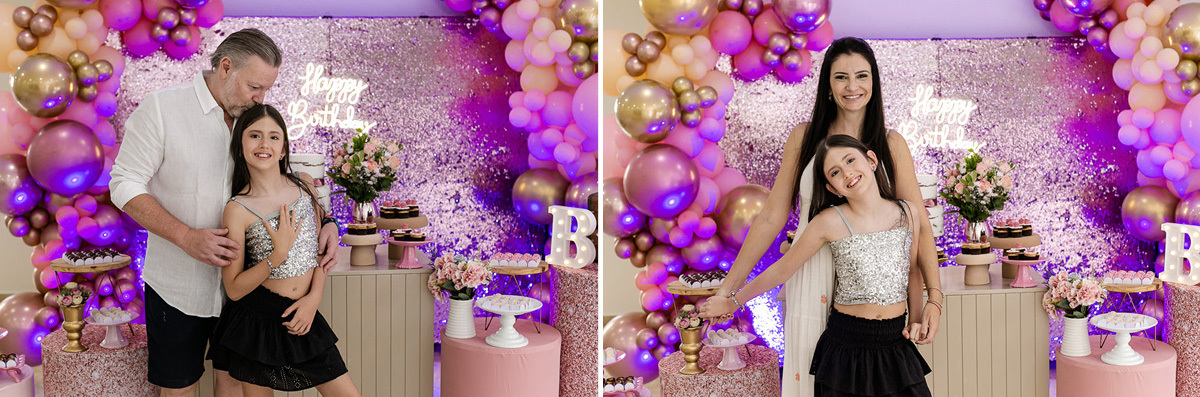 fotografias do aniversário de 10 anos da beatriz no salão de festas do prédio em santana zona norte de são paulo sp