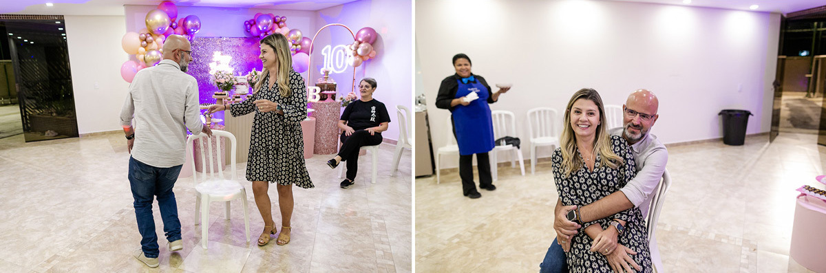 fotografias do aniversário de 10 anos da beatriz no salão de festas do prédio em santana zona norte de são paulo sp