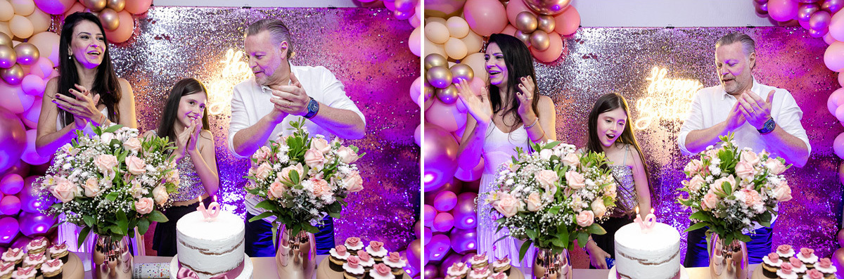 fotografias do aniversário de 10 anos da beatriz no salão de festas do prédio em santana zona norte de são paulo sp