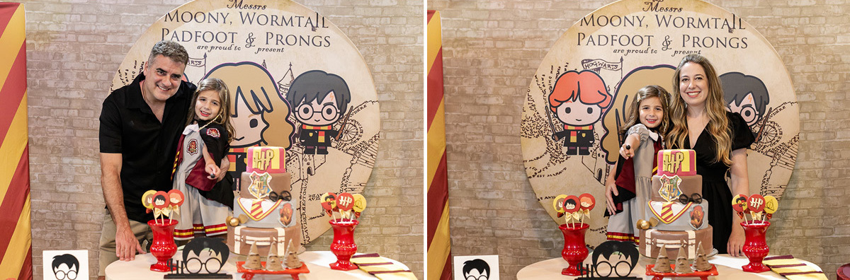 fotografias do aniversário de 5 anos da isabel com o tema harry potter no buffet atelie da vila localizado no bairro da vila olimpia zona sul de sao paulo sp