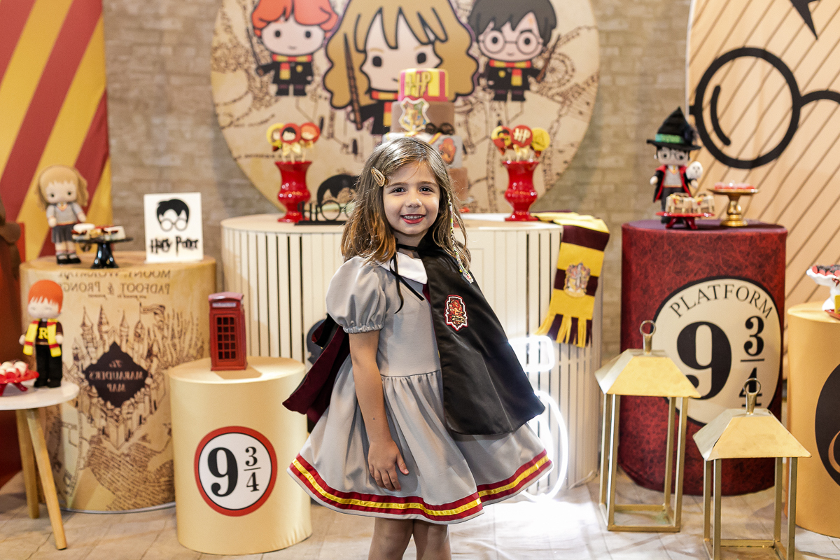 fotografias do aniversário de 5 anos da isabel com o tema harry potter no buffet atelie da vila localizado no bairro da vila olimpia zona sul de sao paulo sp