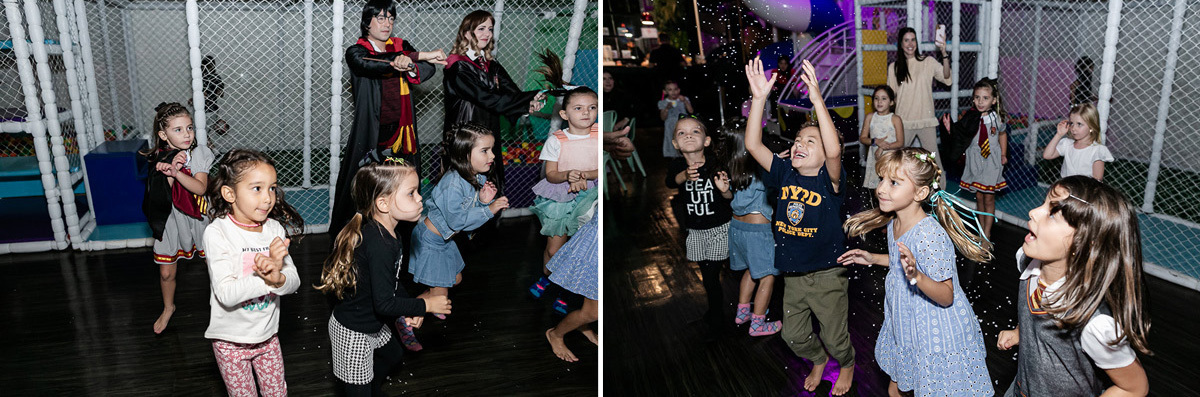 fotografias do aniversário de 5 anos da isabel com o tema harry potter no buffet atelie da vila localizado no bairro da vila olimpia zona sul de sao paulo sp