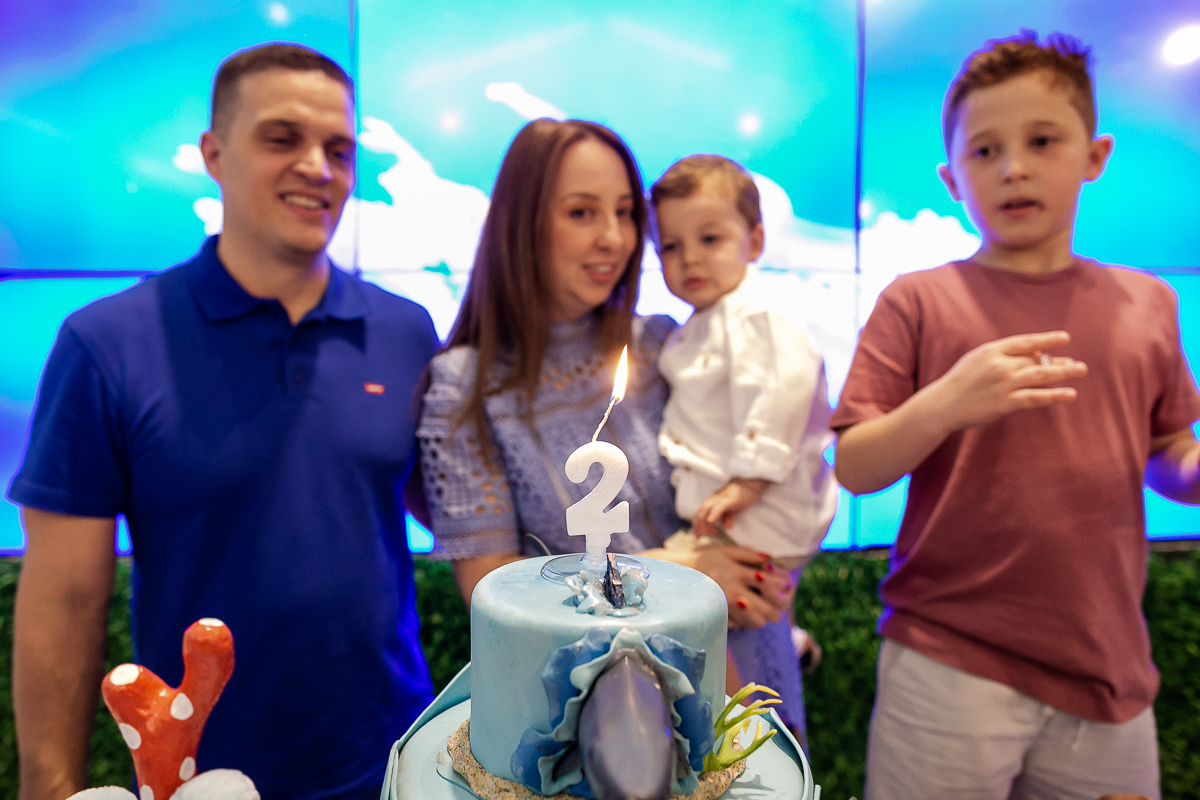 fotografias do aniversário de 2 anos do fernando com o tema fundo do mar no buffet bugui ugui localizado na vila mascote zona sul de sao paulo sp