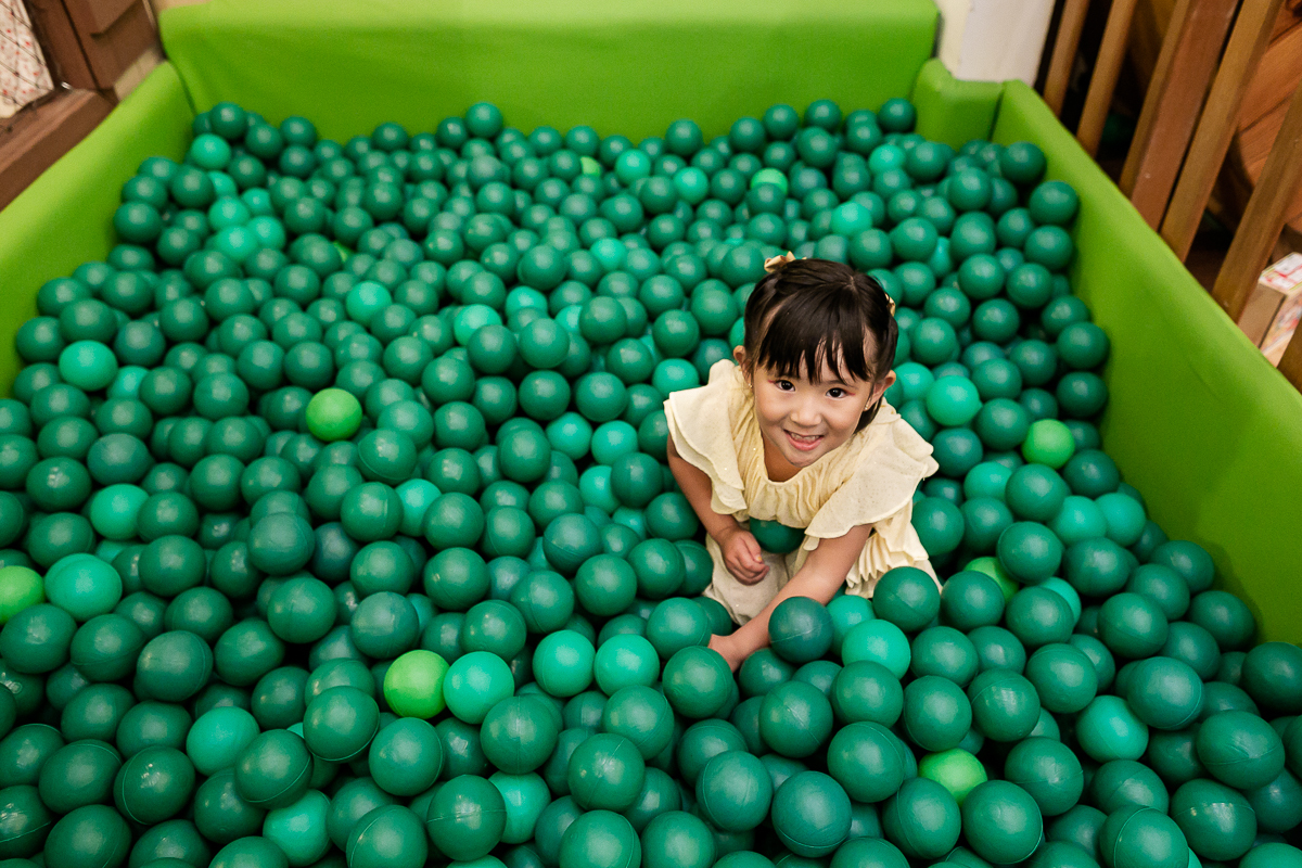 fotografias do aniversário de 4 anos da bianca com o tema pequena sereia ariel no buffet espaço formigueiro unidade vila olimpia zona sul de sao paulo sp