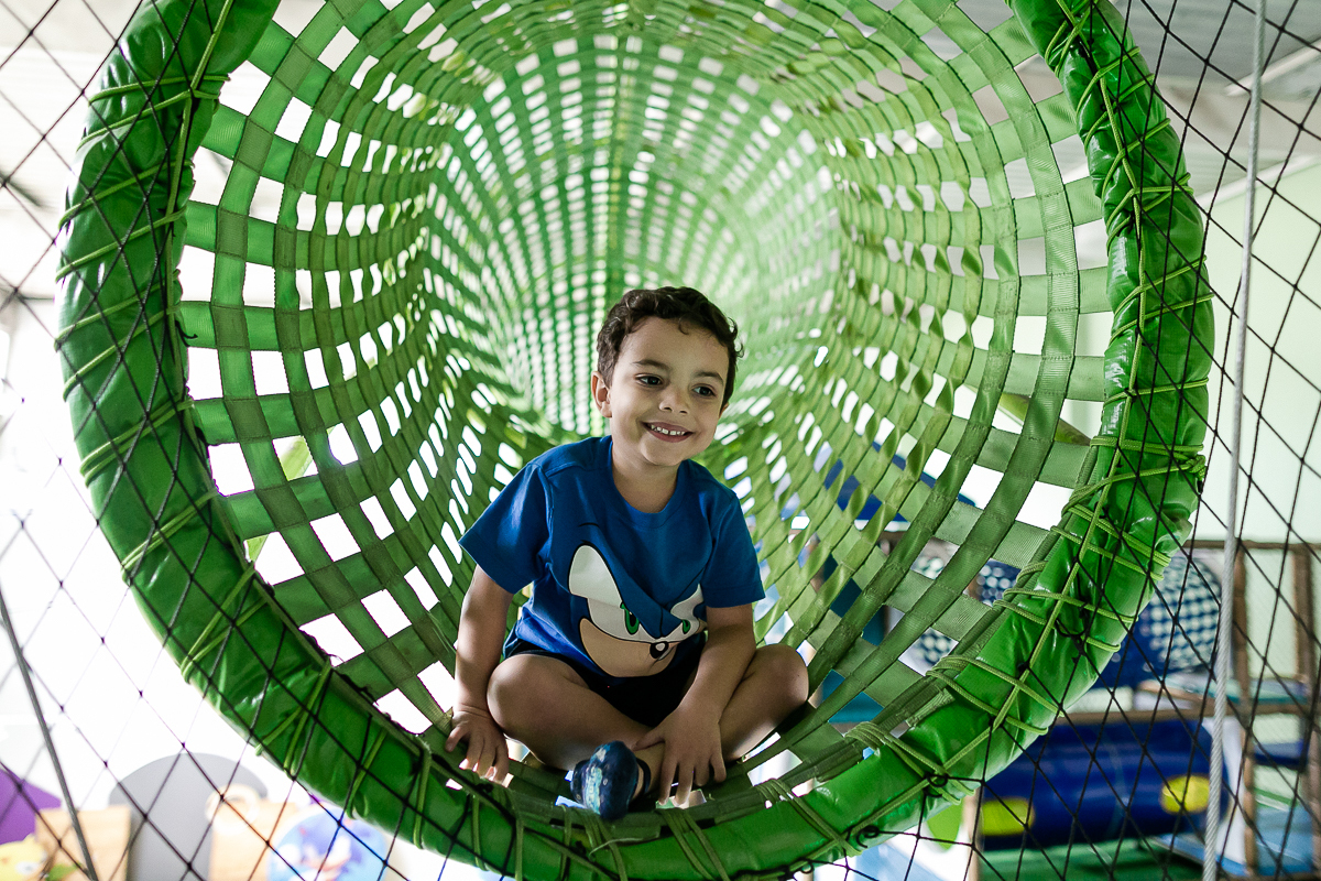 fotografias do aniversário de 4 anos do eduardo com o tema sonic no buffet espaço entre folhas em moema zona sul de sao paulo sp
