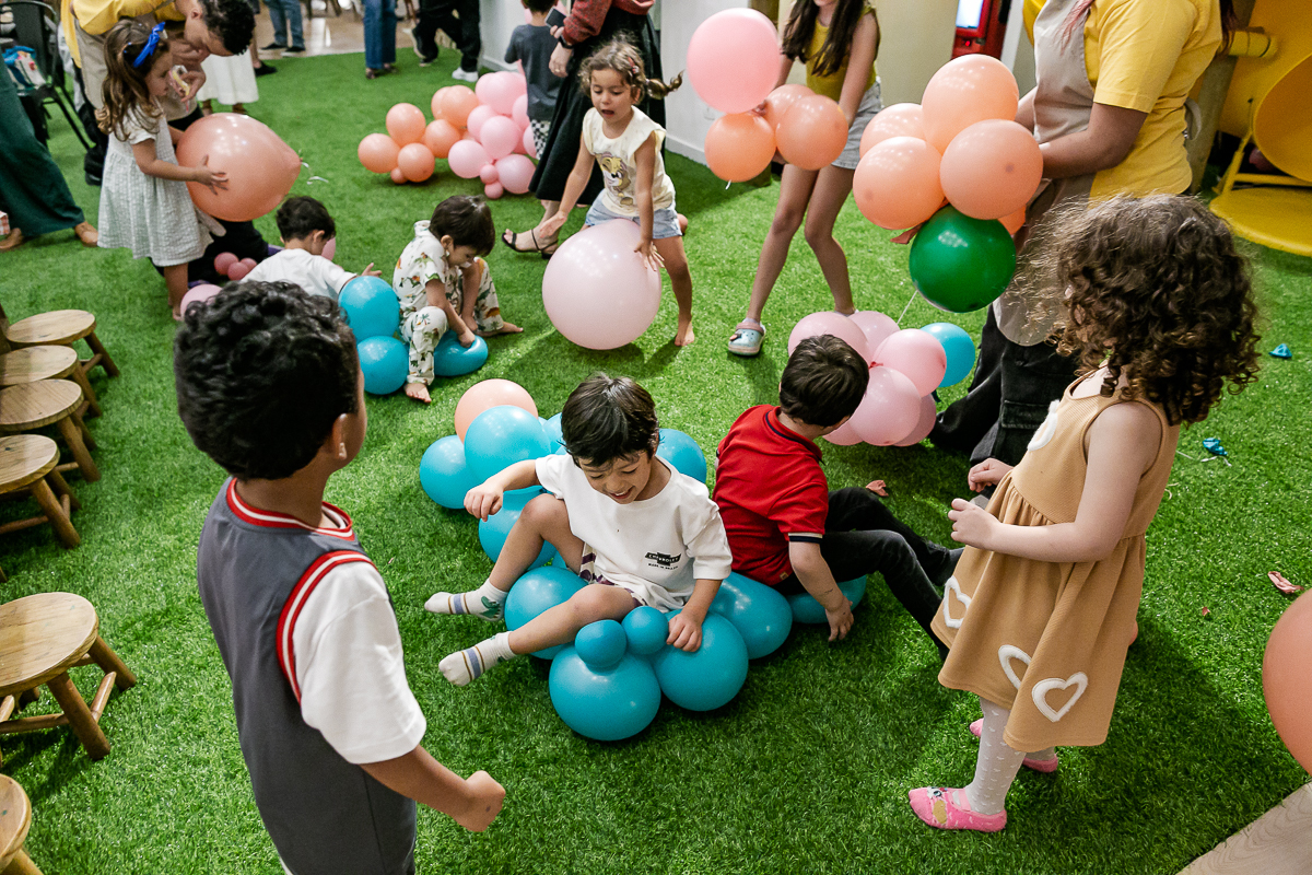 fotografias do aniversário de 5 anos da alice com o tema patrulha canina no buffet terralegria no bairro indianopolis zona sul sao paulo sp