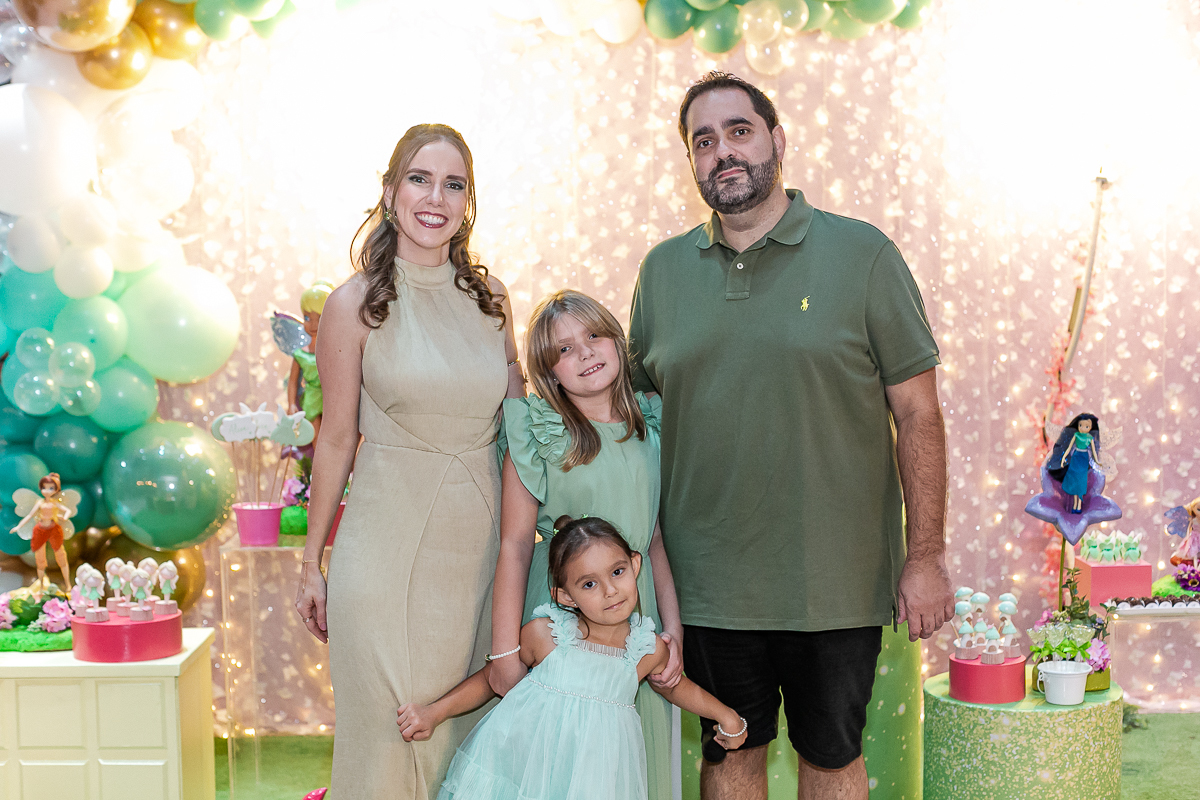 fotografias do aniversário de 5 anos da alice com o tema sininho no espaço dix localizado no campo belo zona sul de sao paulo sp