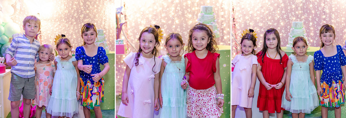 fotografias do aniversário de 5 anos da alice com o tema sininho no espaço dix localizado no campo belo zona sul de sao paulo sp