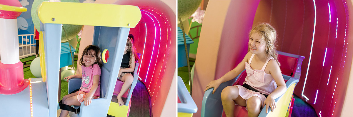 fotografias do aniversário de 4 anos da giulia e 8 anos da sofia com o tema unicornio no buffet espaço bumxicabum localizado em santana zona norte de sao paulo sp