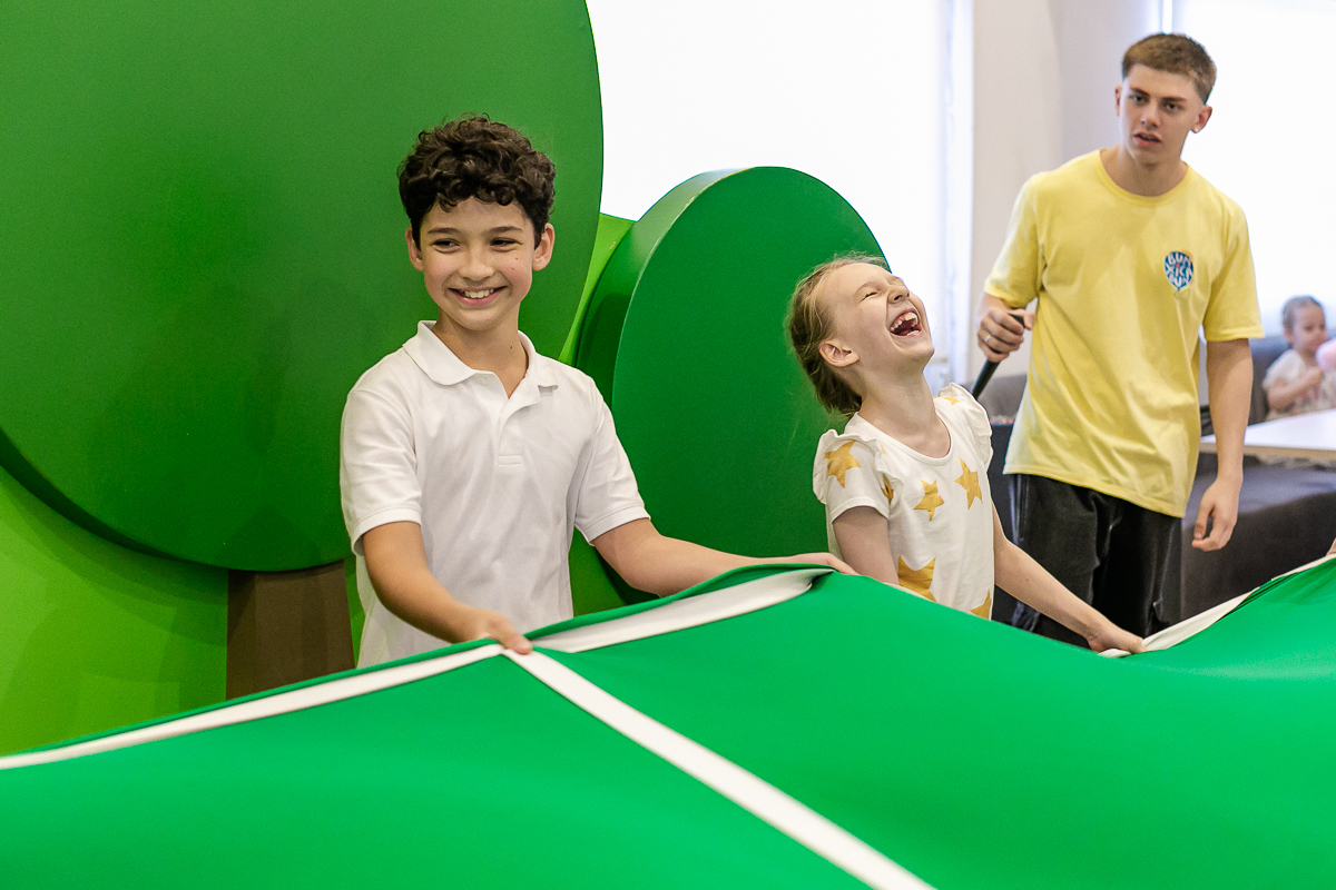fotografias do aniversário de 4 anos da giulia e 8 anos da sofia com o tema unicornio no buffet espaço bumxicabum localizado em santana zona norte de sao paulo sp