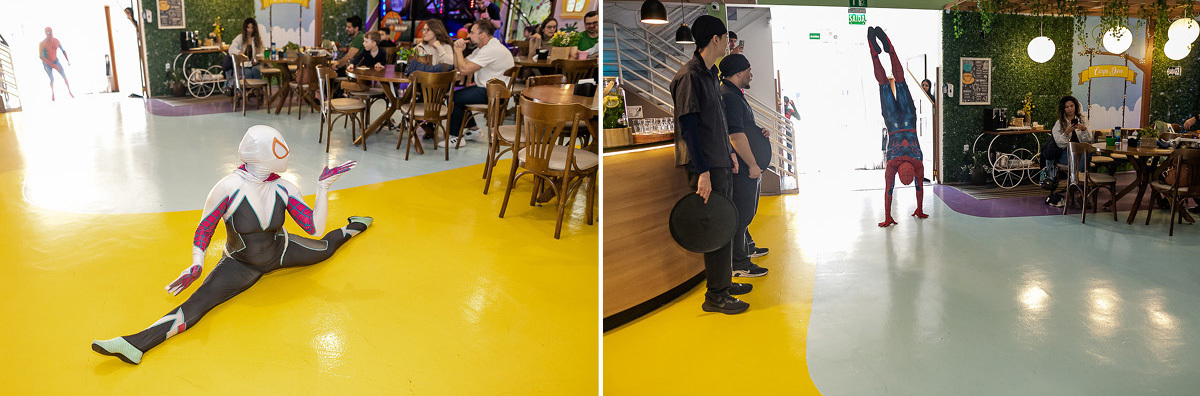 fotografias do aniversário de 5 anos do Daniel com o tema Homem Aranha no buffet Villa Pé de Marmelo no bairro da Mooca zona leste de são paulo sp