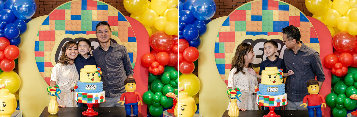 fotografias do aniversário de 8 anos do gabriel com o tema lego no buffet engenho moema na zona sul de sao paulo sp
