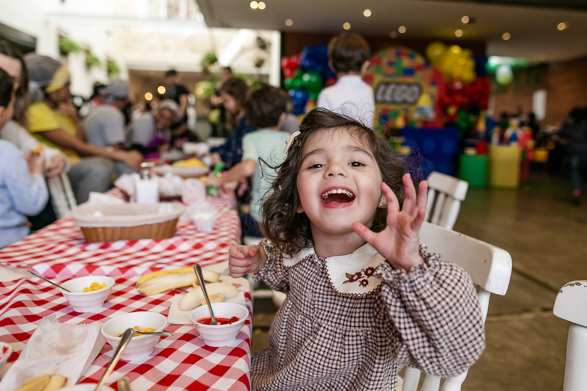 fotografias do aniversário de 8 anos do gabriel com o tema lego no buffet engenho moema na zona sul de sao paulo sp