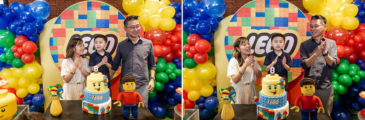 fotografias do aniversário de 8 anos do gabriel com o tema lego no buffet engenho moema na zona sul de sao paulo sp