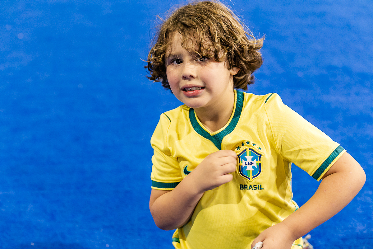 fotografias do aniversário de 7 anos do joão henrique com o tema copa do mundo de futebol na br arena zona sul de sao paulo sp