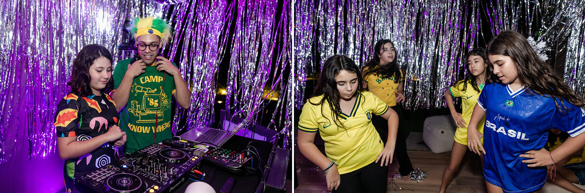 fotografias do aniversário de 11 anos da camilla com o tema strager things no quintal de casa no condominio kurumin em itu sp