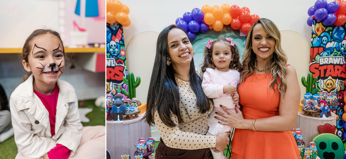fotografias do aniversário de 6 anos do felipe com o tema brawn stars no buffet espaço folia no tatuapé zona leste de sao paulo sp