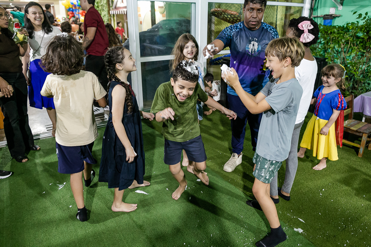 fotografias do aniversário de 8 anos do Frederico com o Tema Mario Bross no buffet Espaço Lá vem o Sol na Vila Olímpia zona sul de São Paulo SP