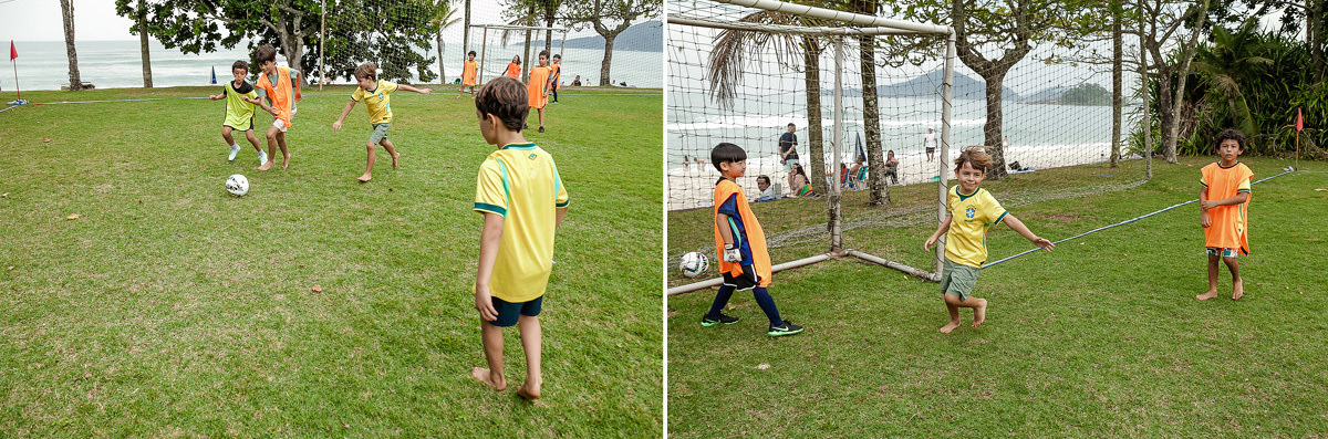 fotografias do aniversário de 8 anos do bruno com o tema copa no mundo no quintal de casa no condominio sao pedro no guaruja sp