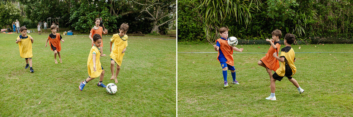 fotografias do aniversário de 8 anos do bruno com o tema copa no mundo no quintal de casa no condominio sao pedro no guaruja sp
