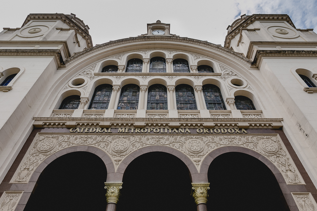 fachada da igreja ortodoxa antioquina localizada no bairro do paraiso, sao paulo sp