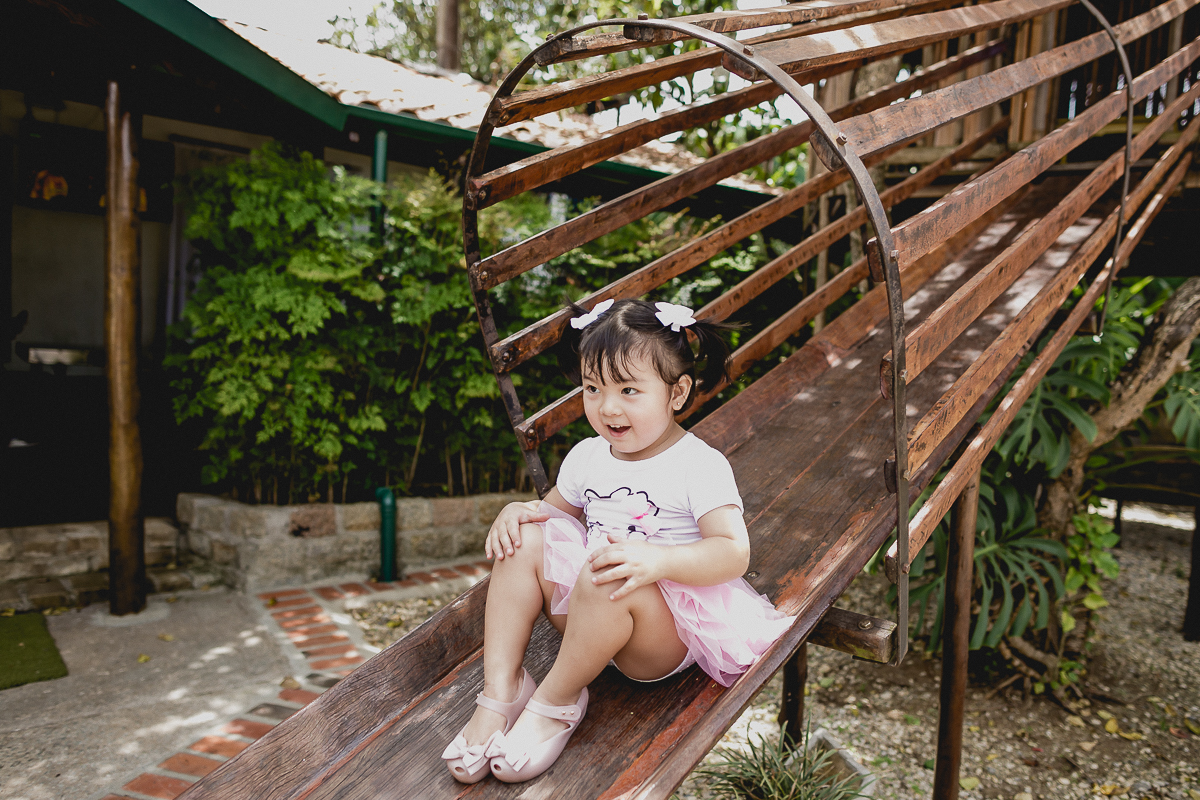 descendo o escorregador