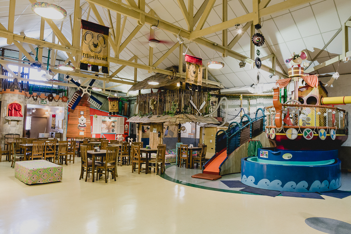 interior do buffet miniland localizado no bairro do tatuape sao paulo sp