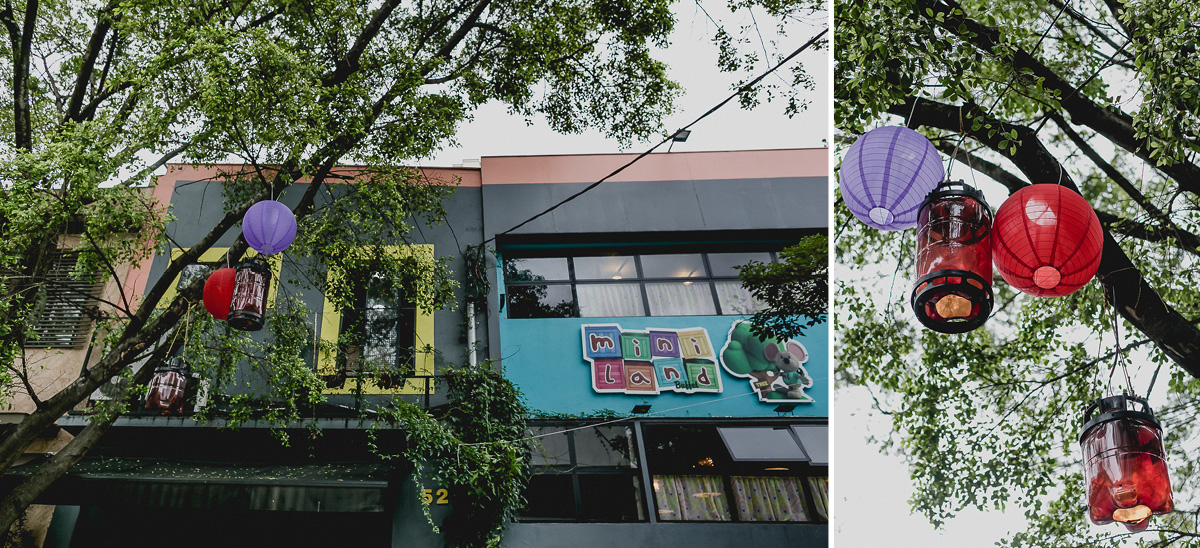 fachada do buffet miniland tree em pinheiros sp