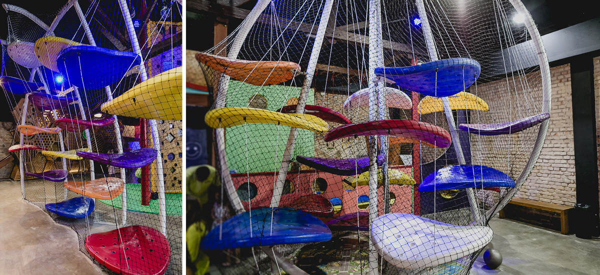 atraçoes do buffet espaço climbers localizado na vila leopoldina sp