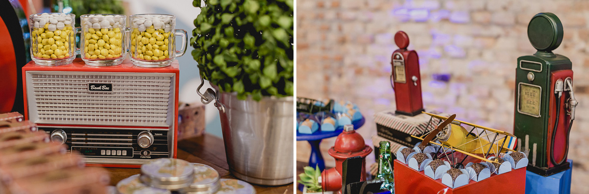 detalhes da mesa do bolo