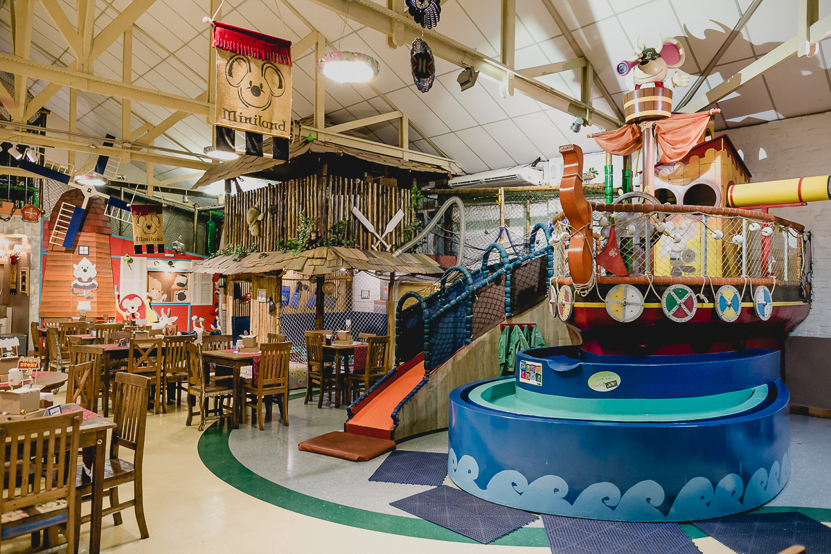 interior do buffet miniland localizado no bairro do tatuape sp