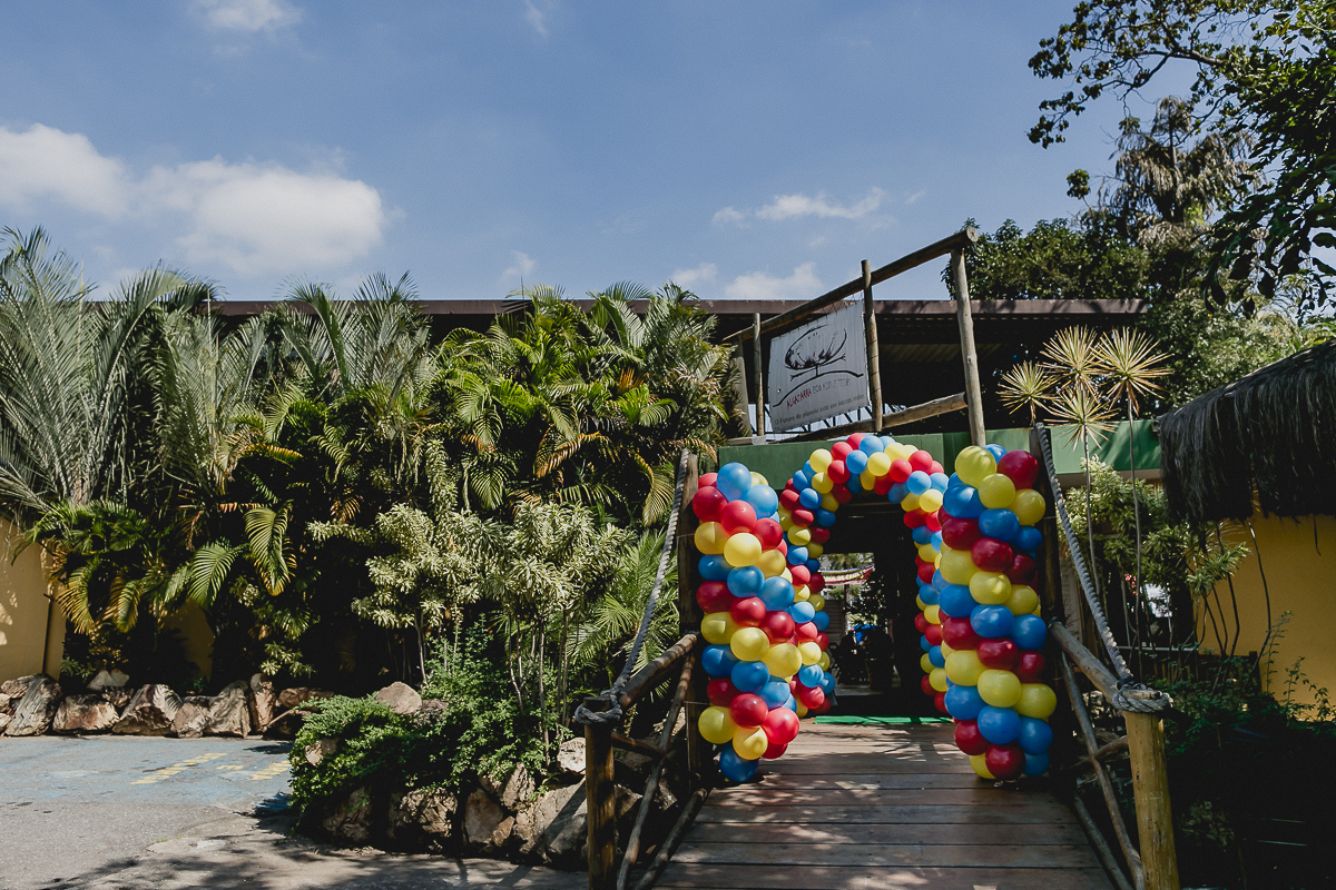 fachada do buffet algazarra eco kids no clube esperia zona norte sp