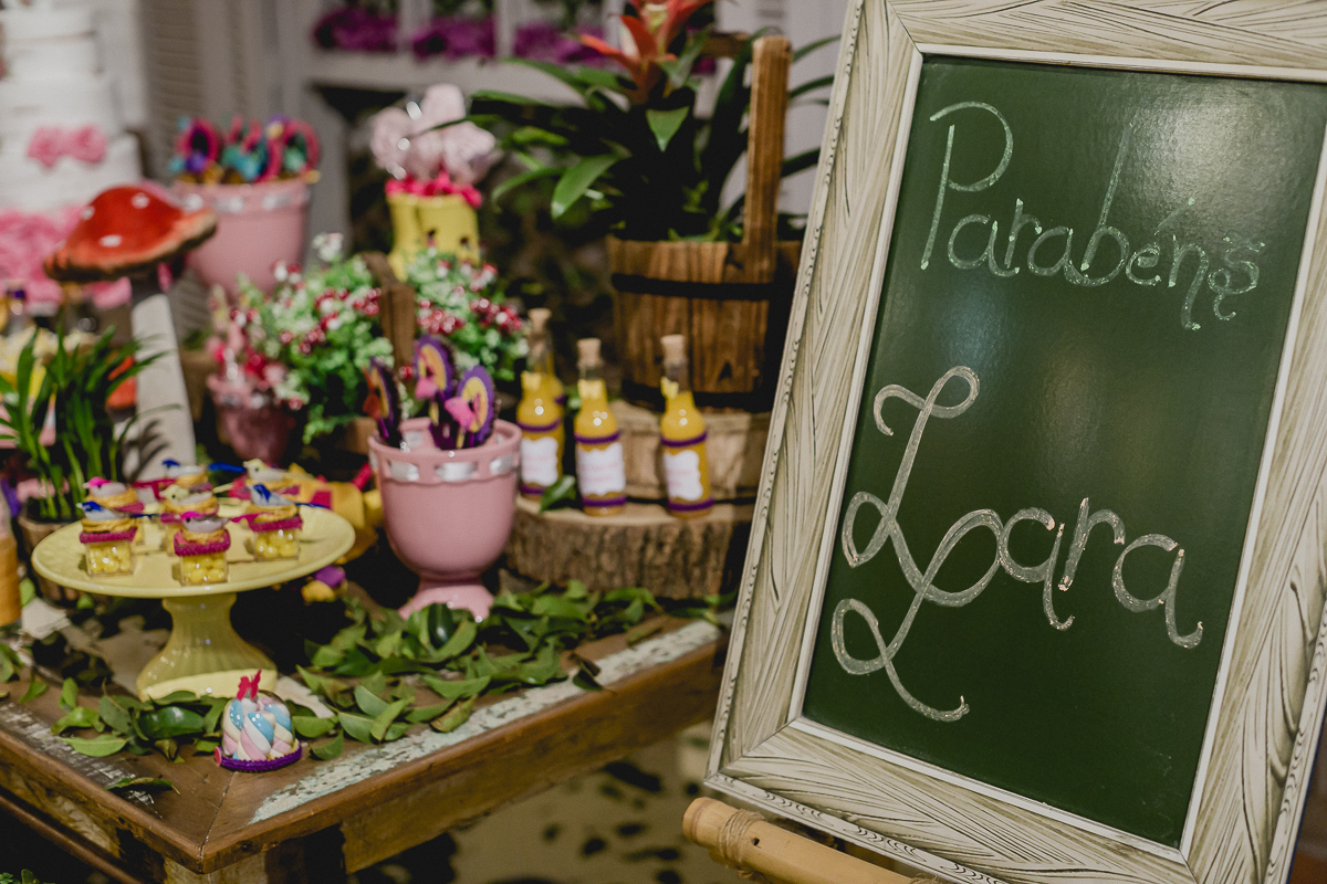 detalhes da mesa do bolo feita pela marcia colonese decoradora festa infantil