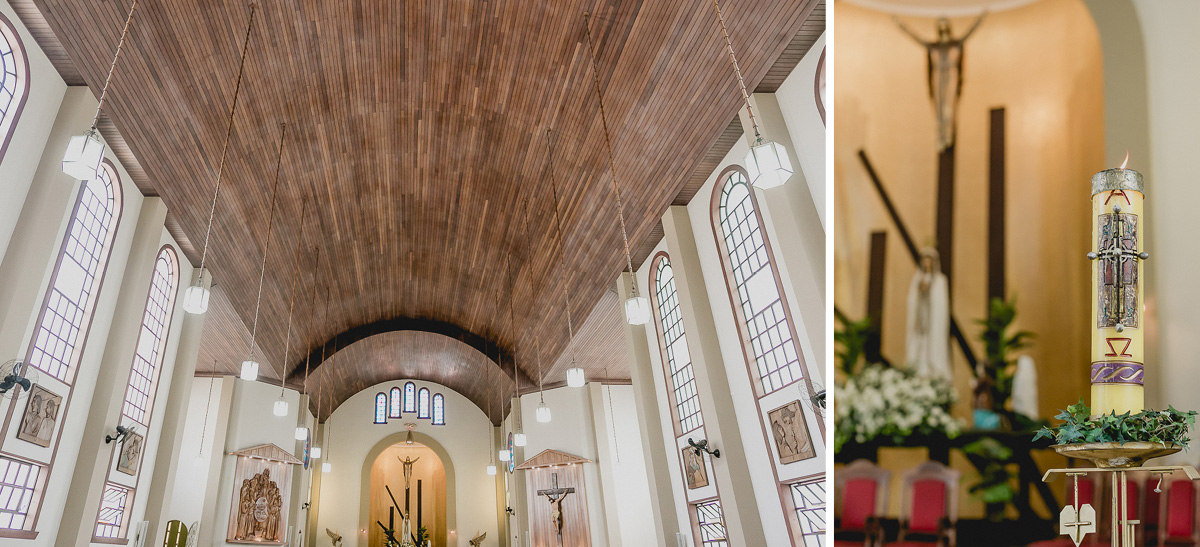 Interior da Paroquia Nossa Senhora de Fatima da Vila Leopoldina