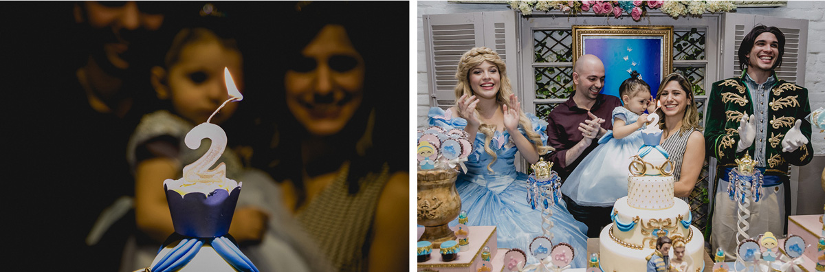 Alice cantando o parabéns no Buffet Miniland - Tatuapé - SP