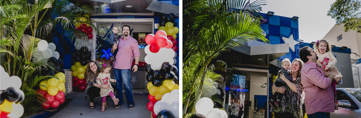 Brincando com os filhos no Buffet Happy Club - Moema - SP