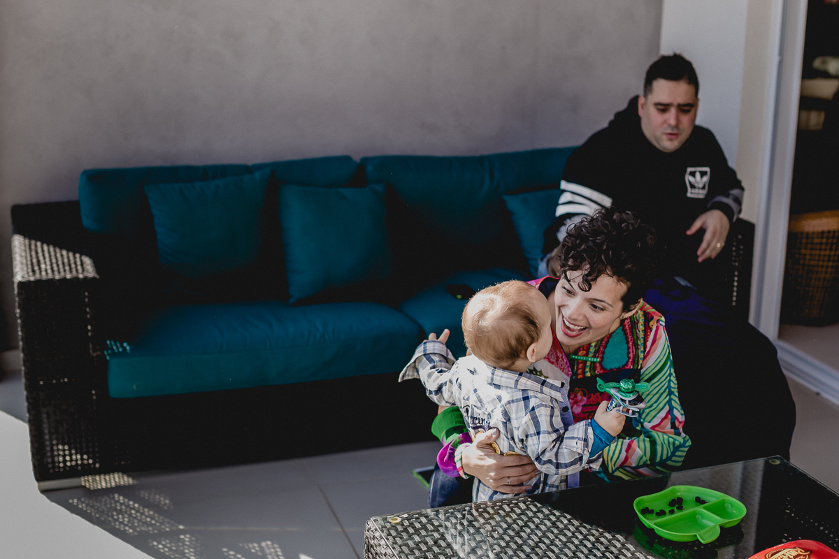 Mamae chegando para levar o francisco para a festa no Residencial Euroville - Carapicuiba - SP