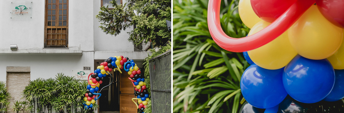 fachada do buffet espa&ccedil;o buticabeira